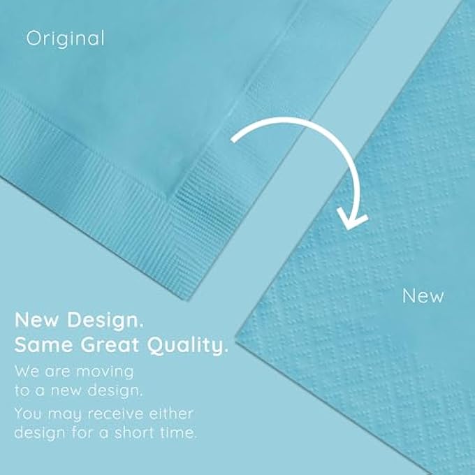 TOUCH OF COLOUR BEVERAGE NAPKINS 50 PIECES - Image 5